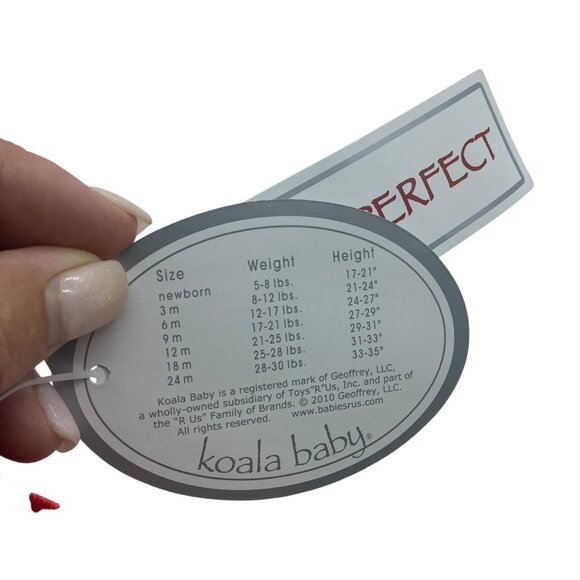 Koala Baby Picture Perfect Red Infant Dress 12M Christmas Holiday Party NEW NWT - Picture 4 of 7